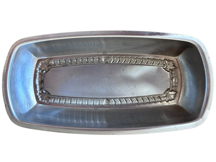 Butter Dish Silver Plated Vintage Light Unbranded