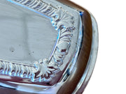 Butter Dish Silver Plated Vintage Light Unbranded