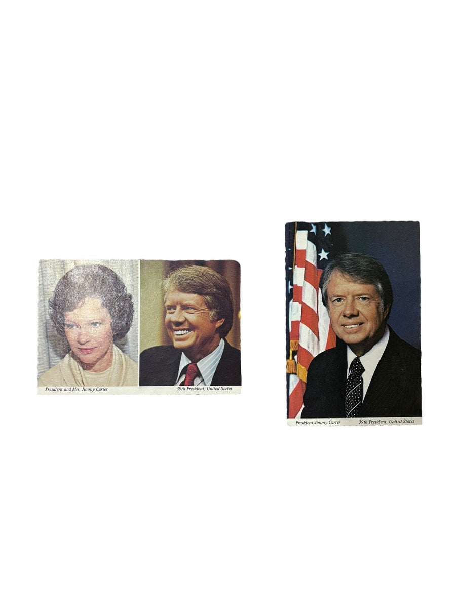 Jimmy Carter Lot Vintage US President Memorabilia Photos Campaign Pin 9 Pc
