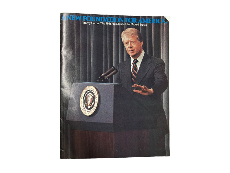 Jimmy Carter Lot Vintage US President Memorabilia Photos Campaign Pin 9 Pc