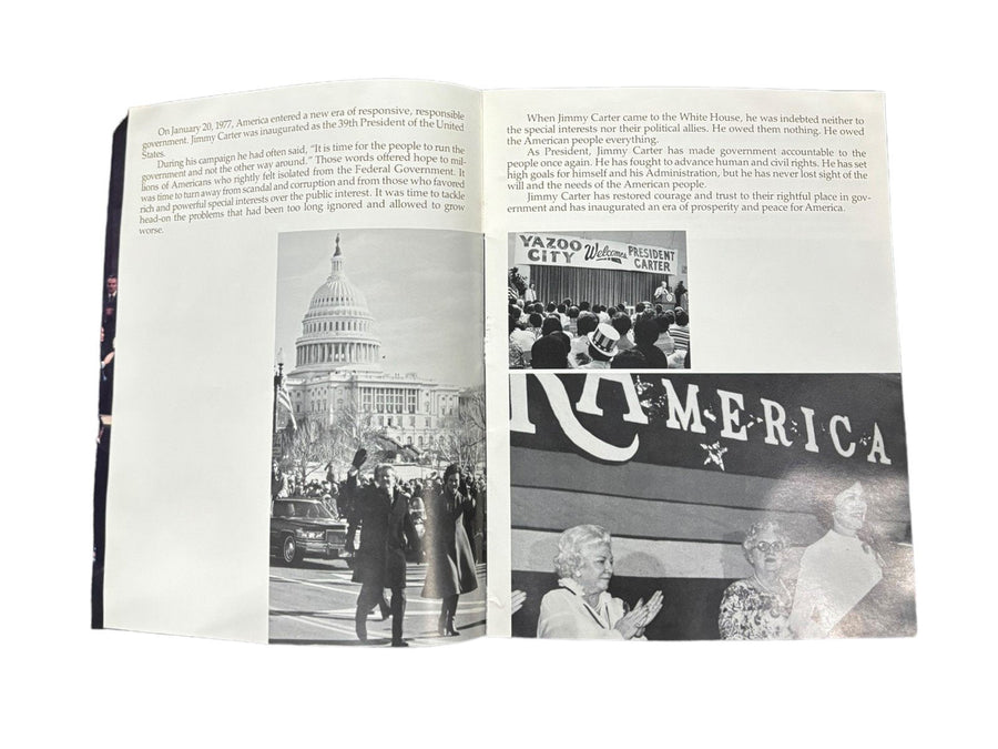 Jimmy Carter Lot Vintage US President Memorabilia Photos Campaign Pin 9 Pc