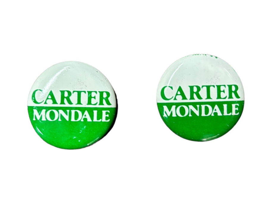 Jimmy Carter Lot Vintage US President Memorabilia Photos Campaign Pin 9 Pc