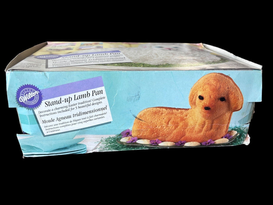 Wilton Stand-Up Lamb Two Piece Pan Mold Vintage 1994 Made in Indonesia