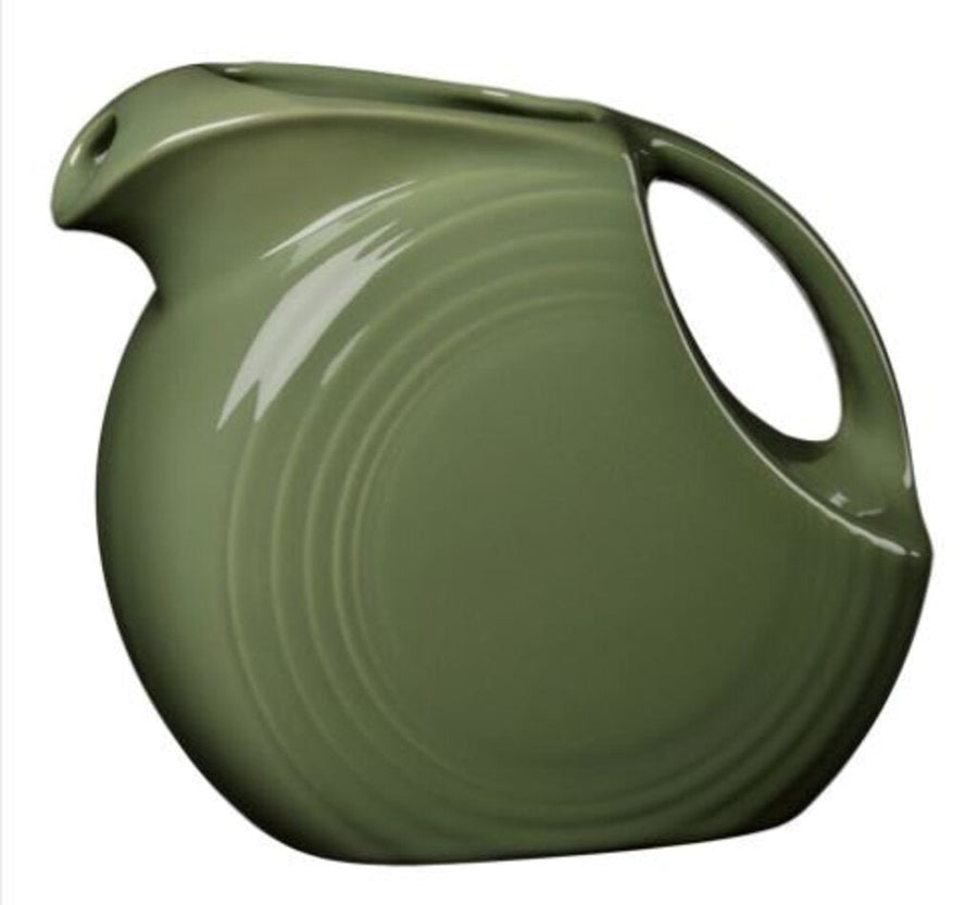 Fiesta - Sage Green Large Disk Pitcher (Discontinued Color)