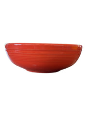 Fiesta - Poppy Orange Medium Bistro Bowl Ceramic Homer Laughlin Kitchenware HLC