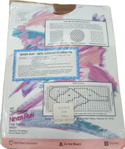 Never Run Sheer Magic Panty Hose Nude Small Vintage Made in Italy