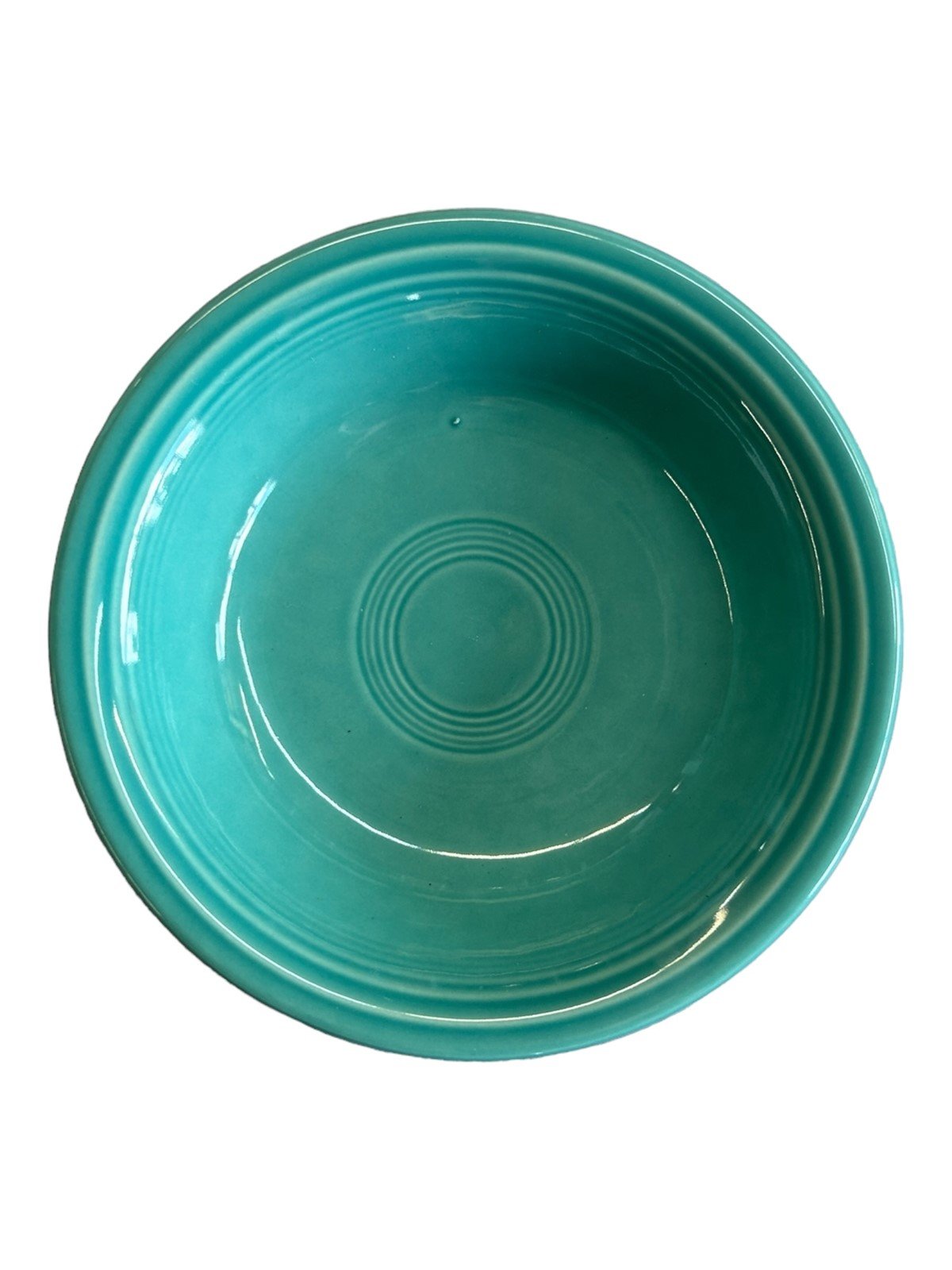 Fiesta - Turquoise Blue Fruit Bowl Homer Laughlin Ceramic Dish Kitchenware HLC