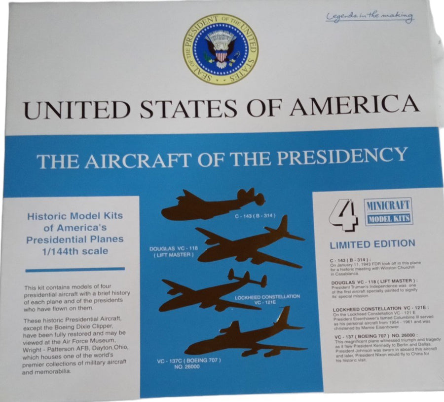 Aircraft of the Presidency Vintage Legends in the Making 14486 1/144th Scale