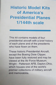 Aircraft of the Presidency Vintage Legends in the Making 14486 1/144th Scale