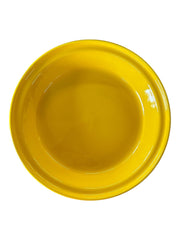 Fiesta - Daffodil Yellow Deep Dish Pie Baker Plate Pan Dish Homer Laughlin Bake