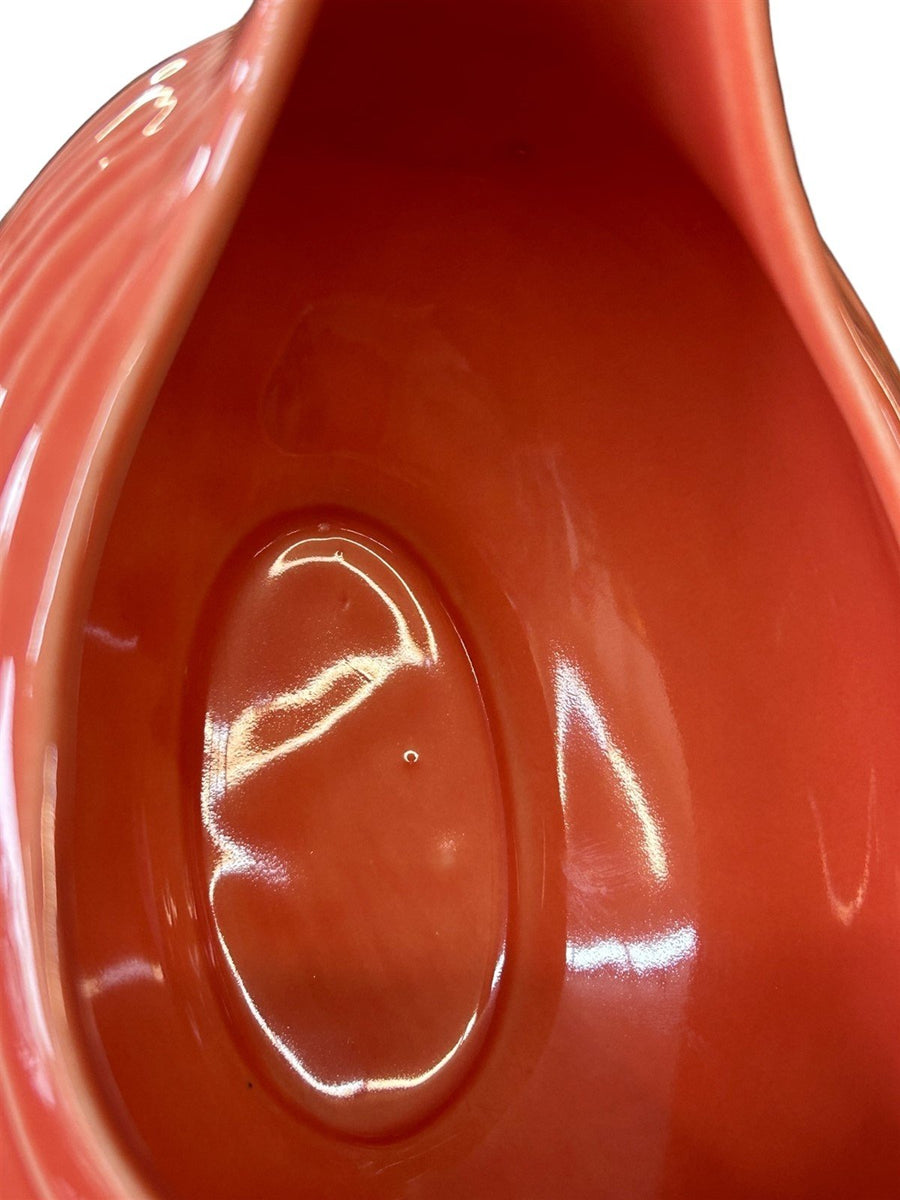 Fiesta - Persimmon Orange Sauce Boat Gravy Homer Laughlin Ceramic Serving Dish