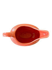 Fiesta - Persimmon Orange Sauce Boat Gravy Homer Laughlin Ceramic Serving Dish