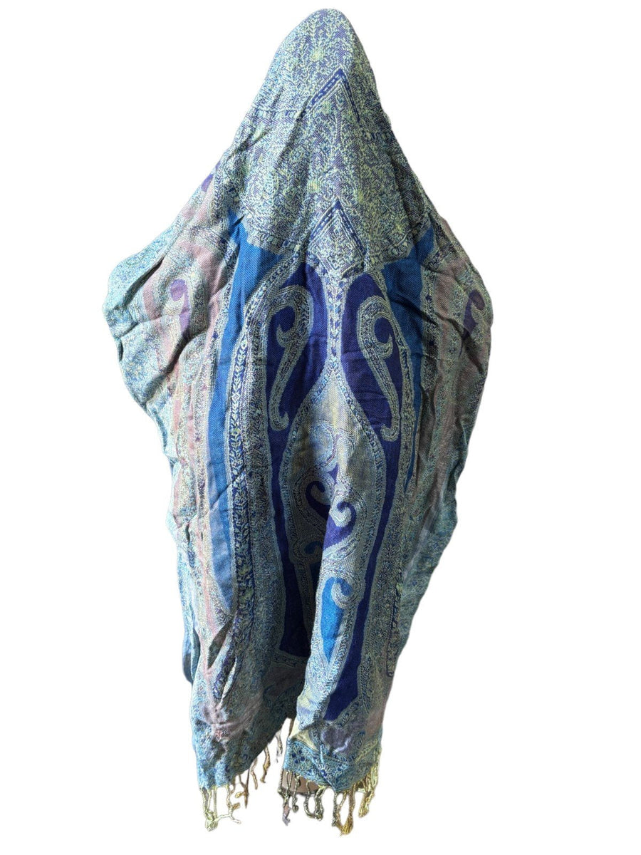 Collection Eighteen Sapphire Lace Macys Shawl/Wrap 100% Rayon