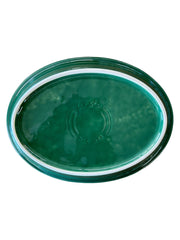 Fiesta - Jade Green Oval Vegetable Bowl Homer Laughlin Ceramic Serving Dish HLC