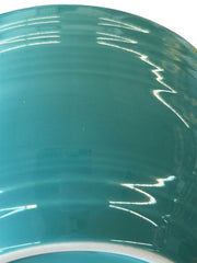 Fiesta - Turquoise Blue Small Bistro Bowl Ceramic Dish Homer Laughlin Kitchenware