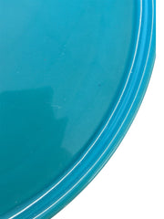 Fiesta - Turquoise Blue 12" Pizza Tray Baking Homer Laughlin Ceramic Med Kitchen