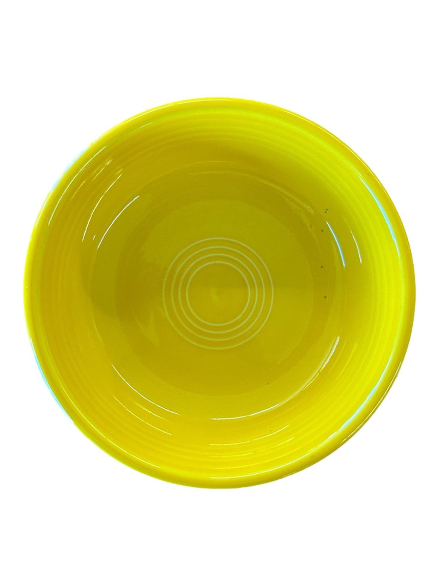 Fiesta - Daffodil Yellow Small Cereal Bowl Homer Laughlin Ceramic Dish HLC 15oz