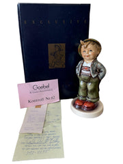 Goebel Figurine Exclusive Edition 1989/90 #399 Vintage Hummel Hello World