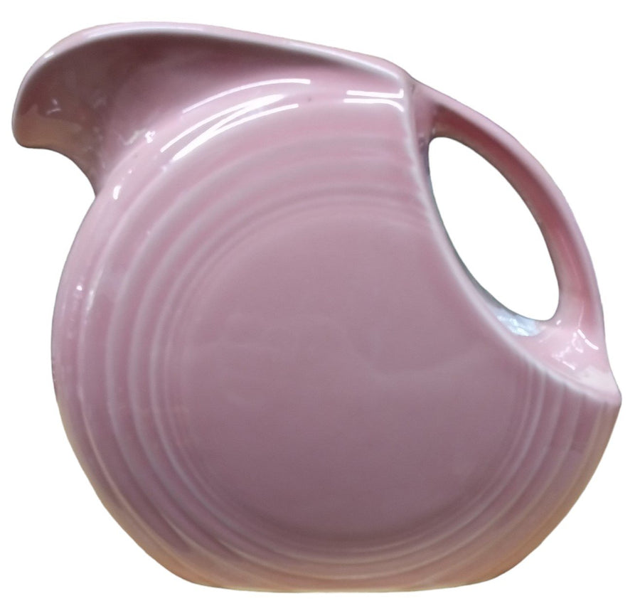 Fiesta - Rose Pink Large Disk Pitcher