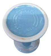 Fiesta - Periwinkle Blue Retired Pedestal Mug Homer Laughlin Ceramic Coffee Cup
