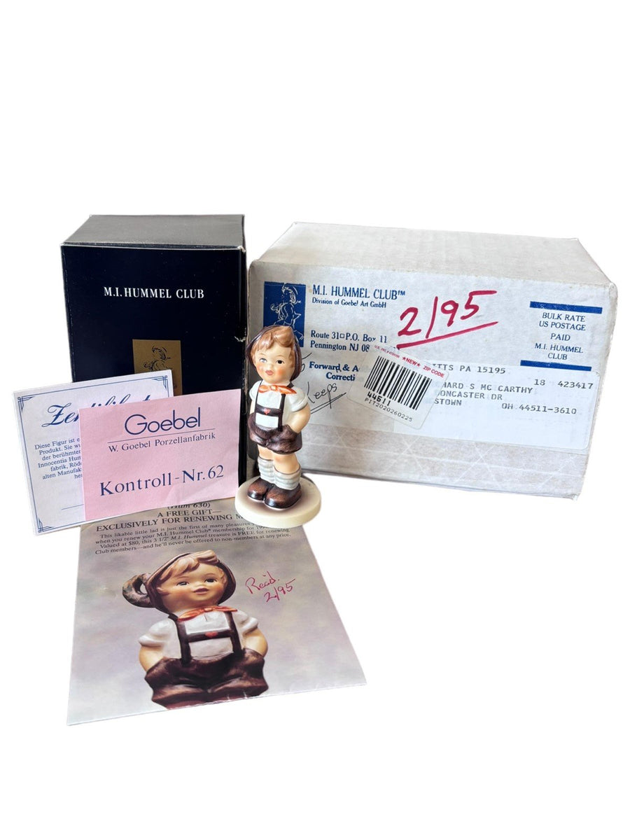 Goebel Figurine Exclusive Edition 1994/95 #102 Vintage Hummel For Keeps