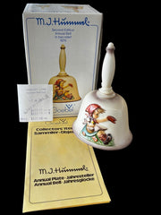 Goebel Annual Bell in Bas-Relief 1979 Second Edition Vintage Hummel Handcrafted