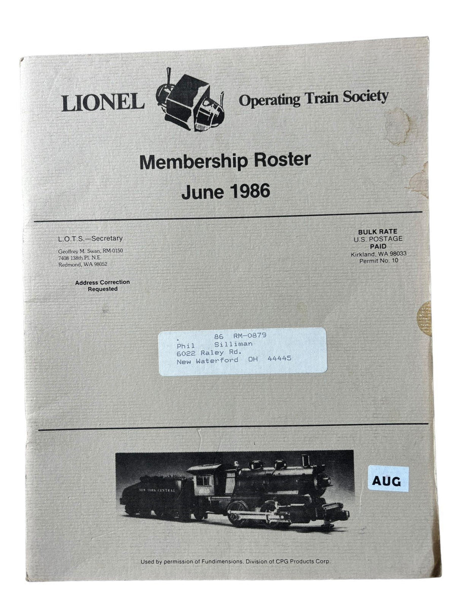Lionel Magazine Catalog Lot 15 1985-2017 Vintage