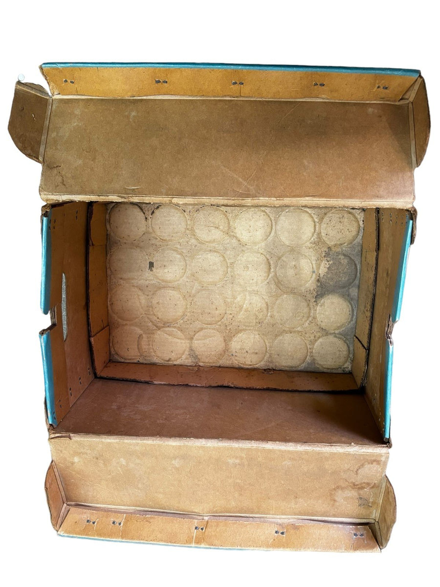 Franken Muth Beer Vintage Plastic Coated Cardboard Box Held 24 12 oz Bottles