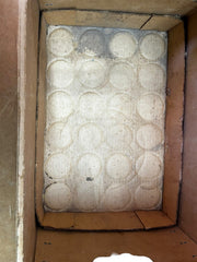 Franken Muth Beer Vintage Plastic Coated Cardboard Box Held 24 12 oz Bottles