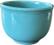 Fiesta - Turquoise Blue Chili Bowl Ceramic Dish Homer Laughlin Kitchenware HLC