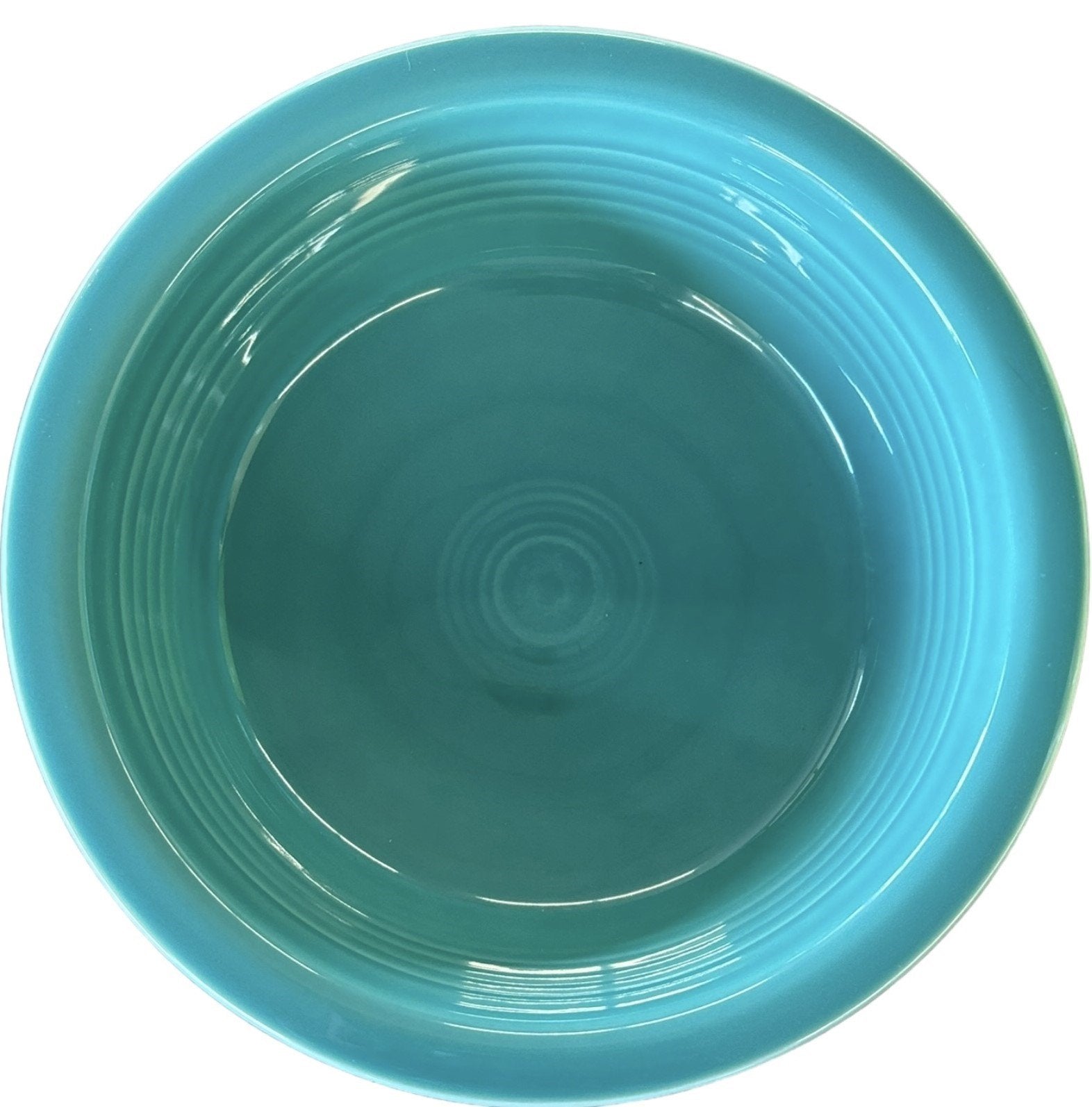 Fiesta -Turquoise Blue Large Bowl Homer Laughlin Ceramic Dish 1 Quart 40oz