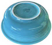 Fiesta -Turquoise Blue Large Bowl Homer Laughlin Ceramic Dish 1 Quart 40oz