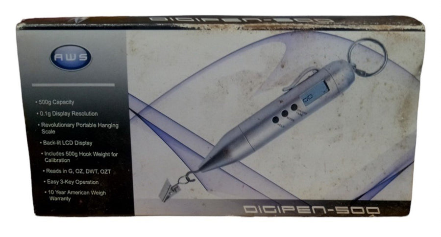 AWS Digipen-500 Portable Hanging Scale 500 g Capacity Complete In Original Box