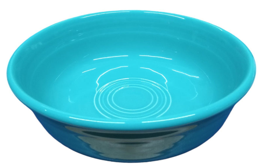 Fiesta -Turquoise Blue Small Cereal Bowl Homer Laughlin Ceramic Dish Home 15oz