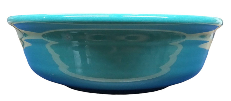 Fiesta -Turquoise Blue Small Cereal Bowl Homer Laughlin Ceramic Dish Home 15oz