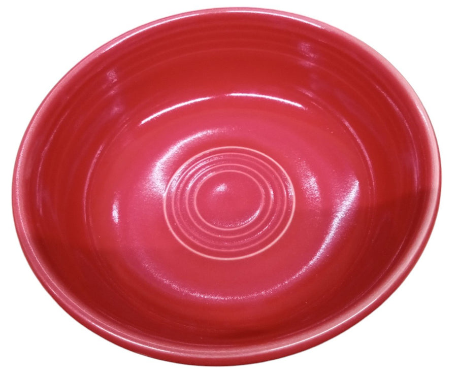 Fiesta - Scarlet Red Small Cereal Bowl Homer Laughlin Ceramic Dish 15oz