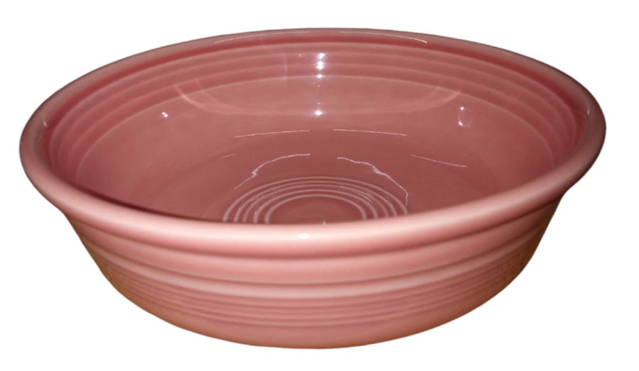 Fiesta - Peony Pink Small Cereal Bowl Homer Laughlin Ceramic Dish 15oz