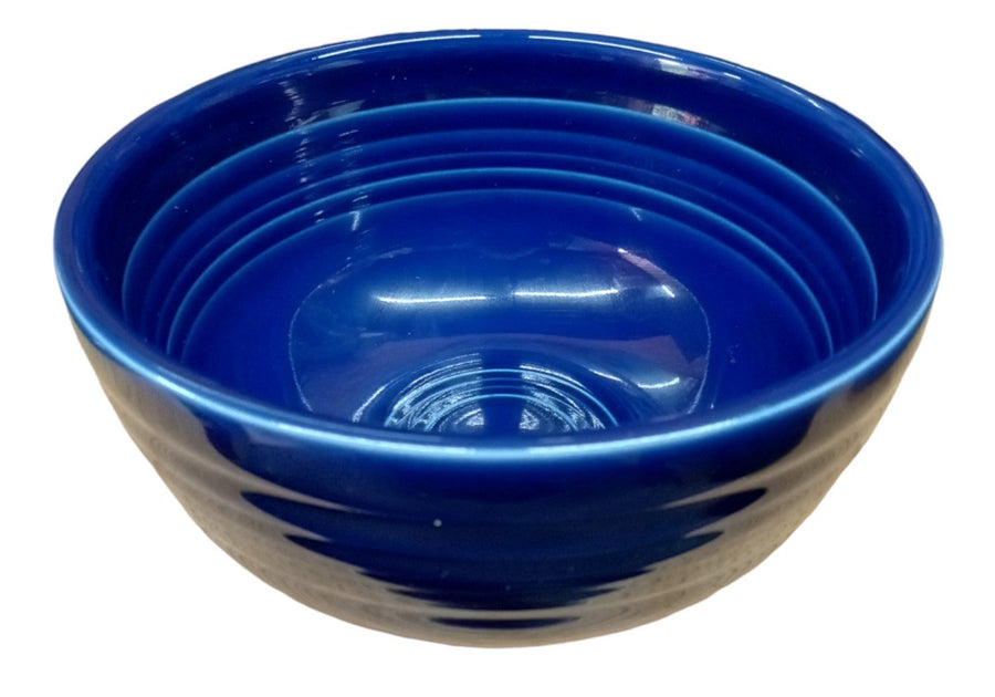 Fiesta - Cobalt Blue Small Bistro Bowl Ceramic Dish Homer Laughlin Kitchenware