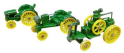 ERTL John Deere Diecast Tractors Set Of 3 Vintage Collectible Nostalgic Farming