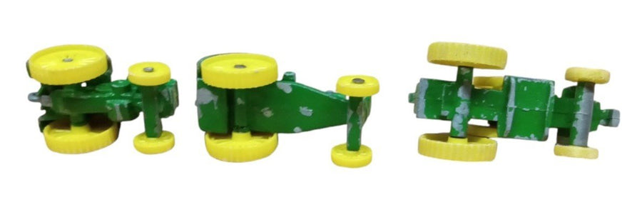 ERTL John Deere Diecast Tractors Set Of 3 Vintage Collectible Nostalgic Farming