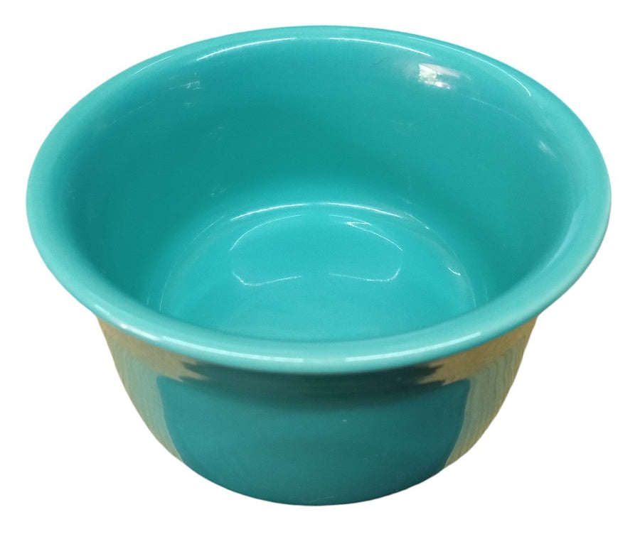 Fiesta - Turquoise Blue Ramekin Bowl Homer Laughlin Ceramic Dish Kitchenware