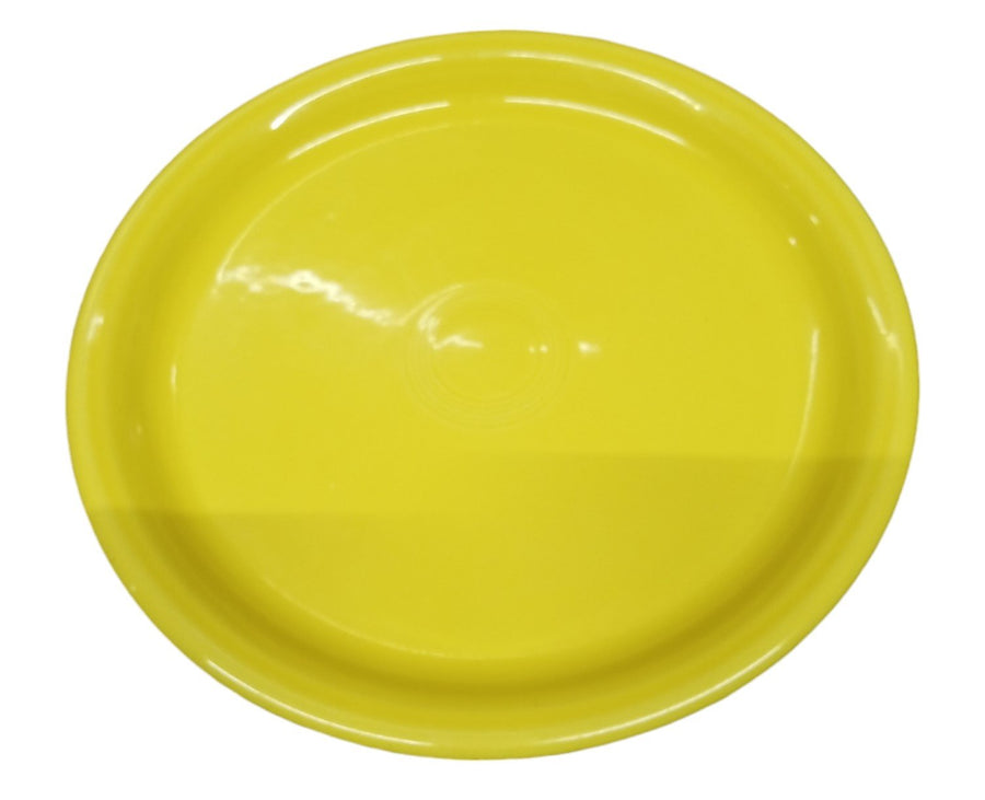 Fiesta - Sunflower Yellow Bistro Coupe Dinner Plate Homer Laughlin Ceramic