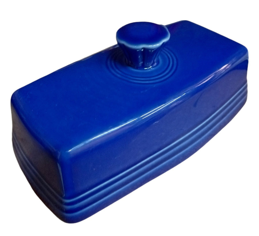 Fiesta - Twilight Blue XL Covered Butter Dish Homer Laughlin Ceramic Kitchenware