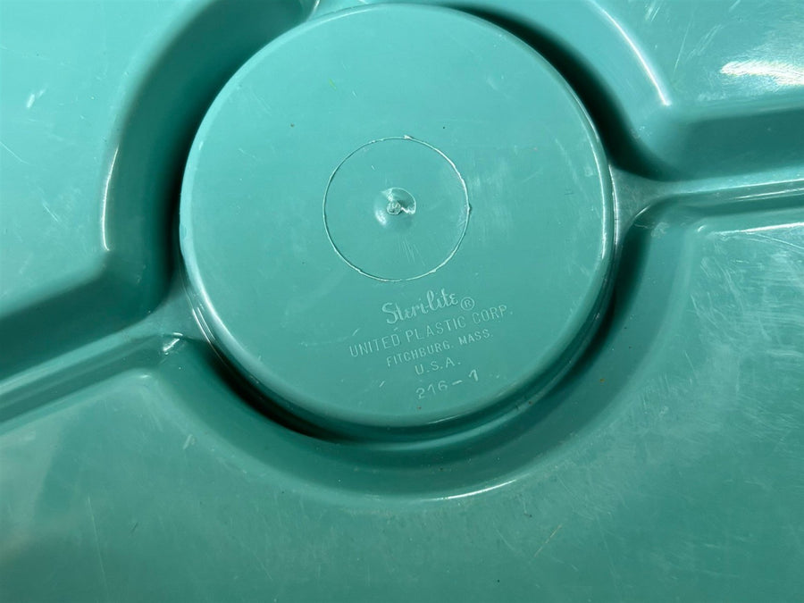 Divided Plates Lot 7 Colonial Plastics Corp Steri-Lite Camping Serving Dishes