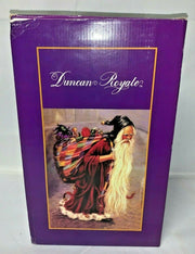 Vintage Duncan Royale Medieval Santa Claus Carrying Sack