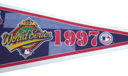 Cleveland Guardians vs Baltimore Orioles 1997 World Series Pennant Memorabilia