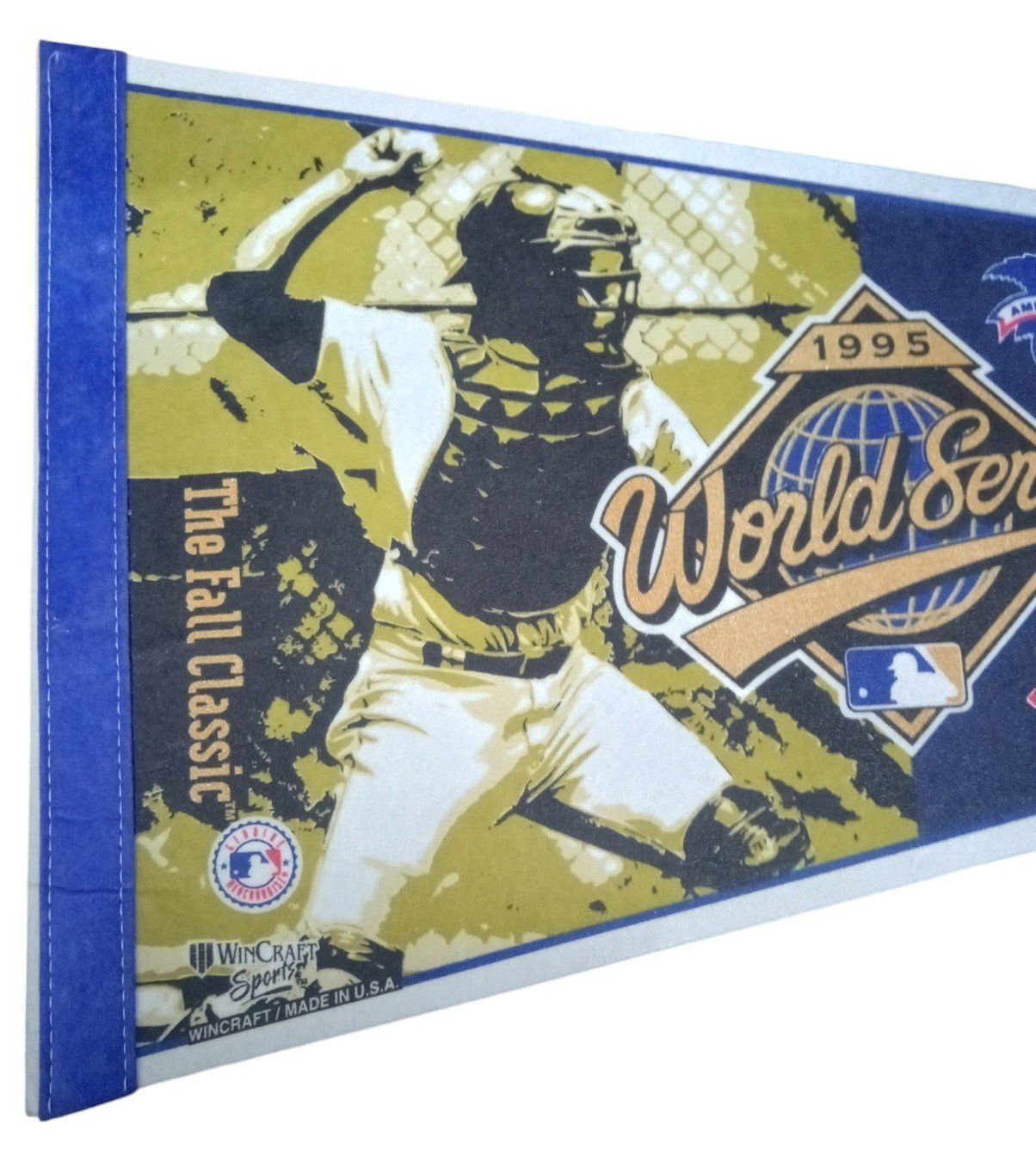 Cleveland Guardians vs Atlanta Braves 1995 World Series Pennant Memorabilia