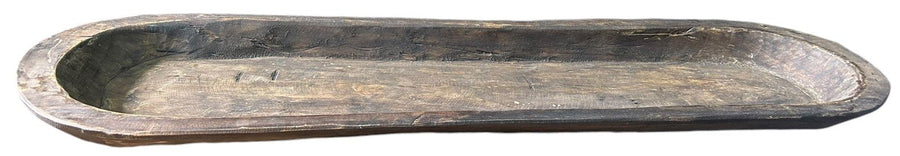 Batea Wood Handmade Mexican X-Large Baguette Bowl 12" x 40"