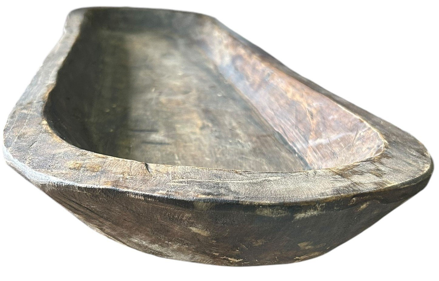 Batea Wood Handmade Mexican X-Large Baguette Bowl 12" x 40"