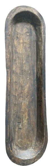 Batea Wood Handmade Mexican X-Large Baguette Bowl 12" x 40"